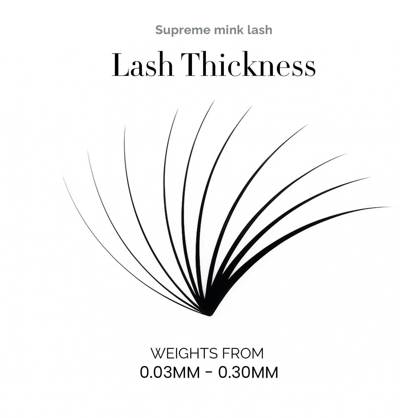 Dlux Supreme Mink, 18 Lines