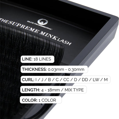 Dlux Supreme Mink, 18 Lines