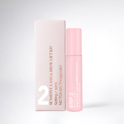 Step 2:  Korean Lash & Brow Setting Lotion (Cysteamine Based)