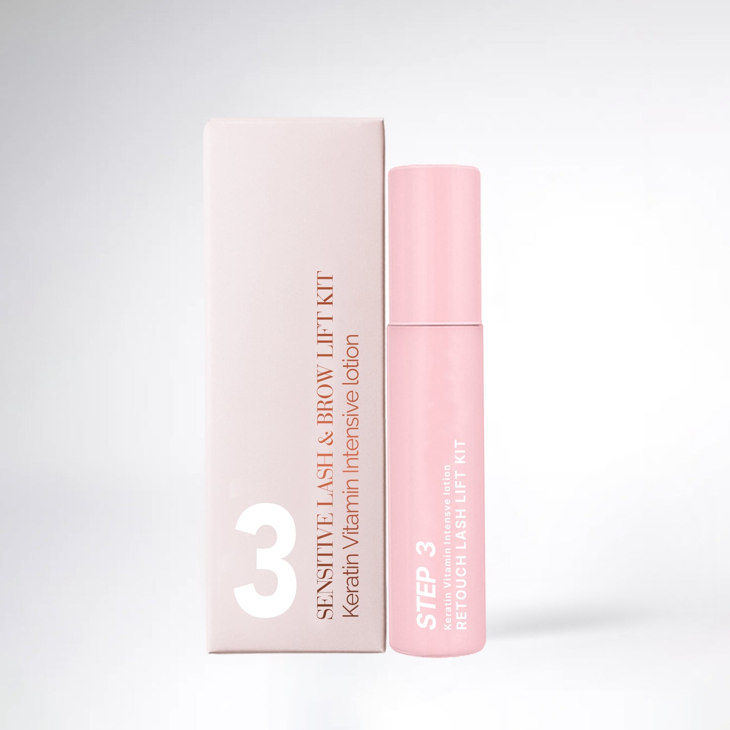 Step 3:  Korean Lash & Brow Keratin Vitamin Intensive Lotion