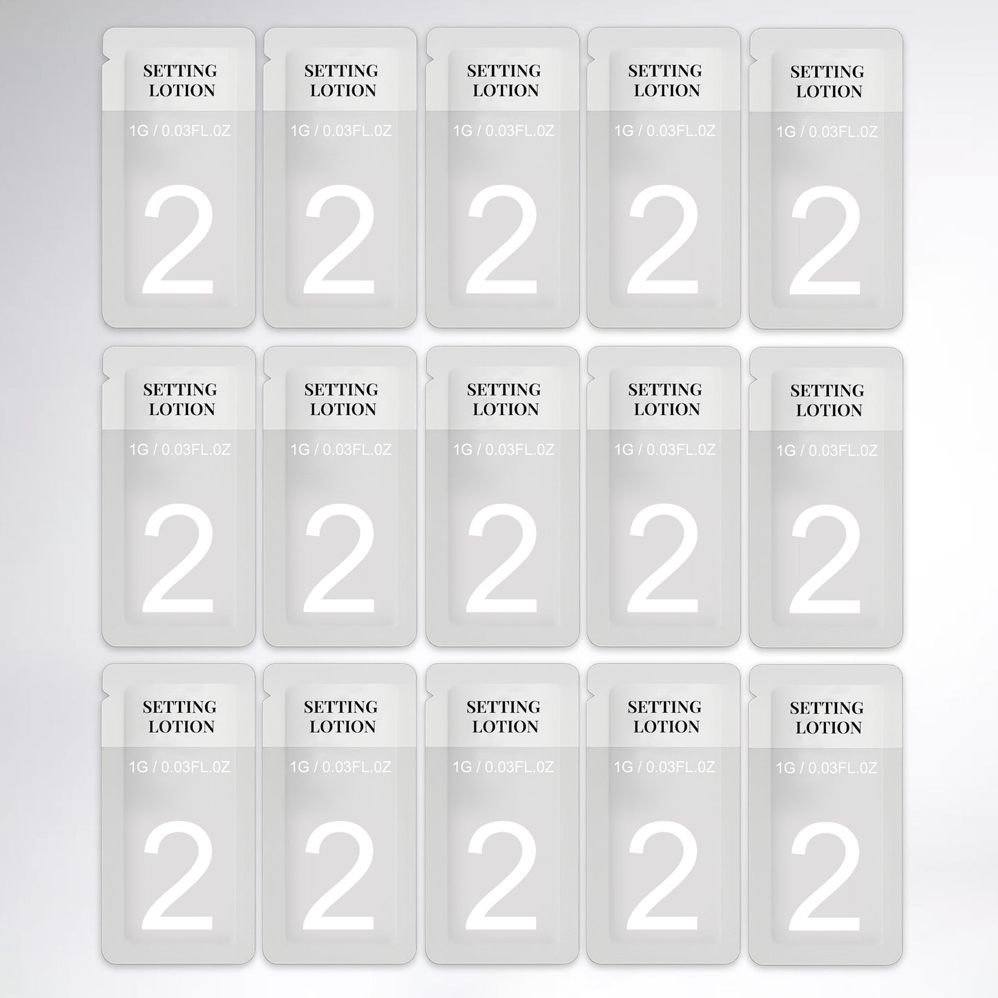 Step 2 » Eyebrow Lamination Styling Lotion / 15 Sachets