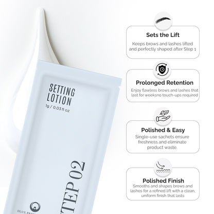 Step 2 » Korean Lash Setting & Perming Lotion / 15 Sachets