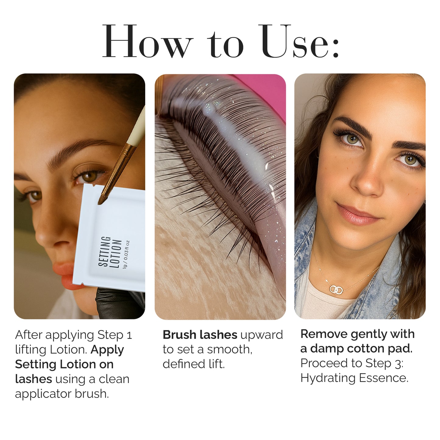 Step 2 » Korean Lash Setting & Perming Lotion / 15 Sachets