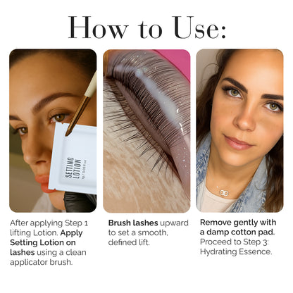 Step 2 » Korean Lash Setting & Perming Lotion / 15 Sachets