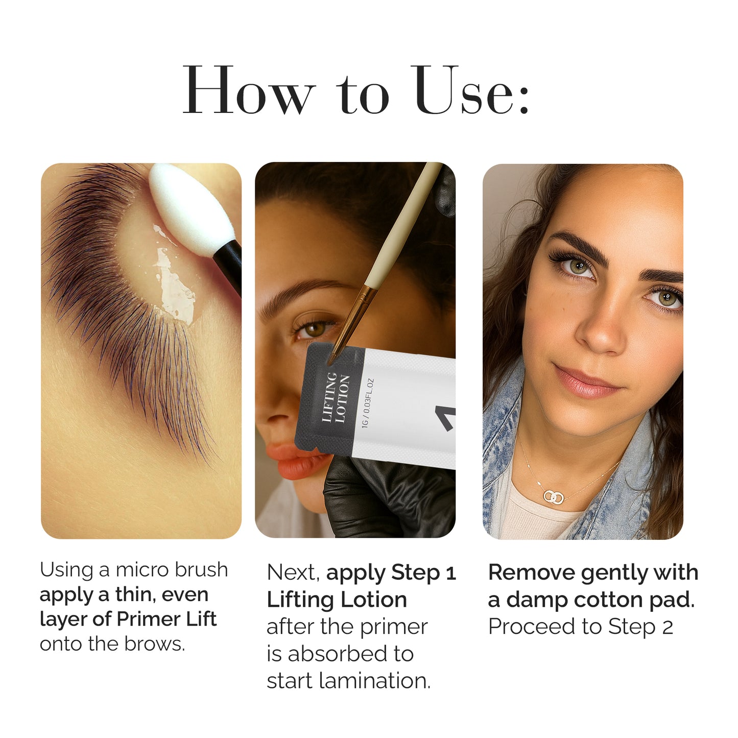 Eyebrow Lamination Lift Primer Vitamin C