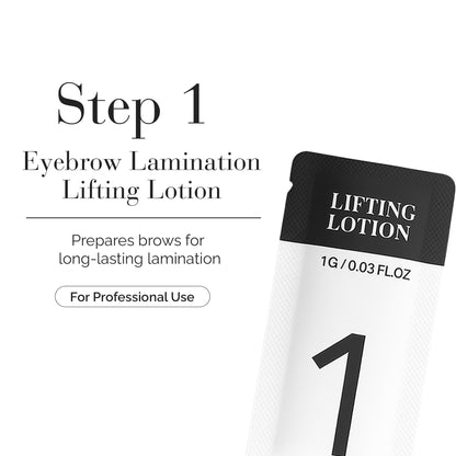 Brow Lamination Lotion Sachets