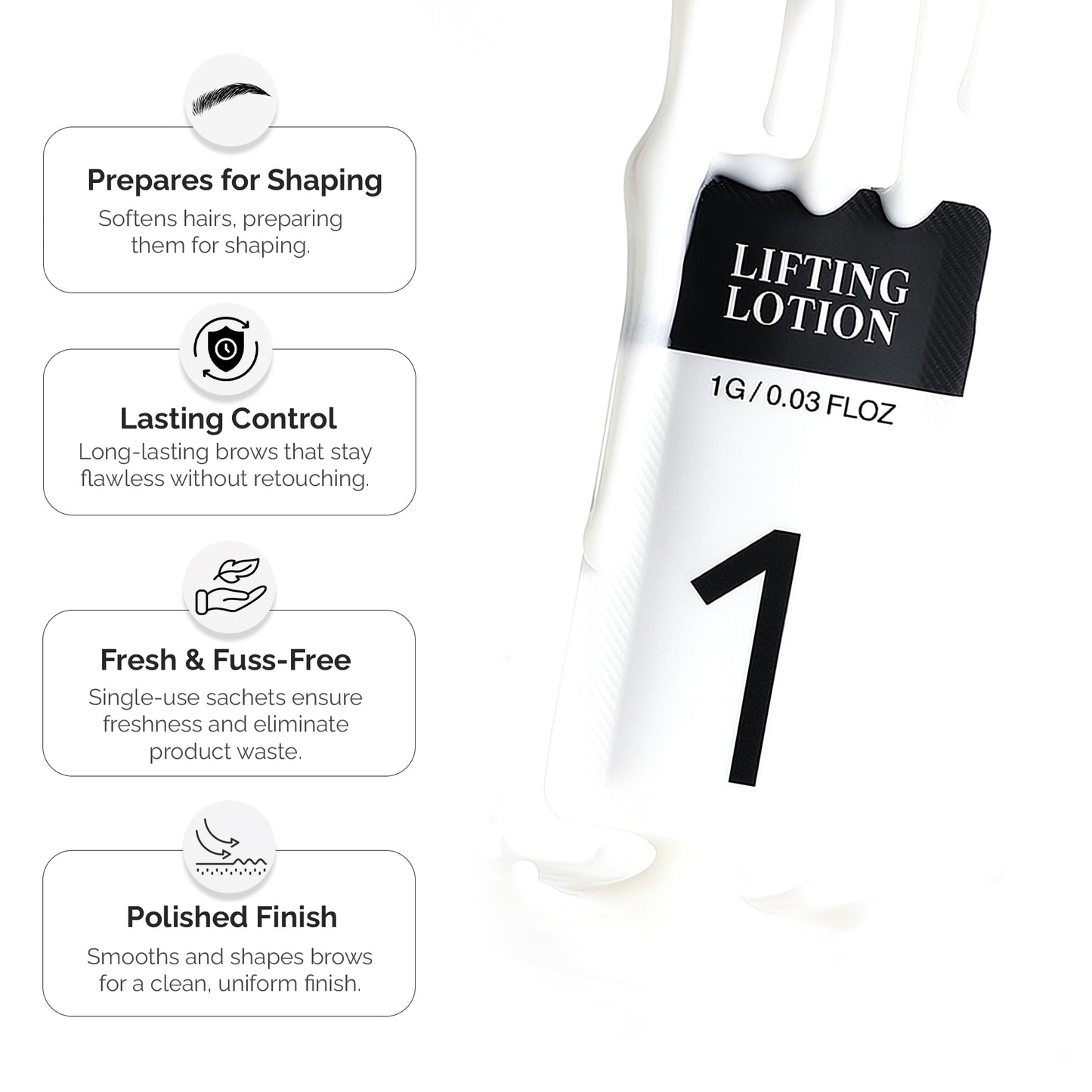 Brow Lamination Lotion Sachets