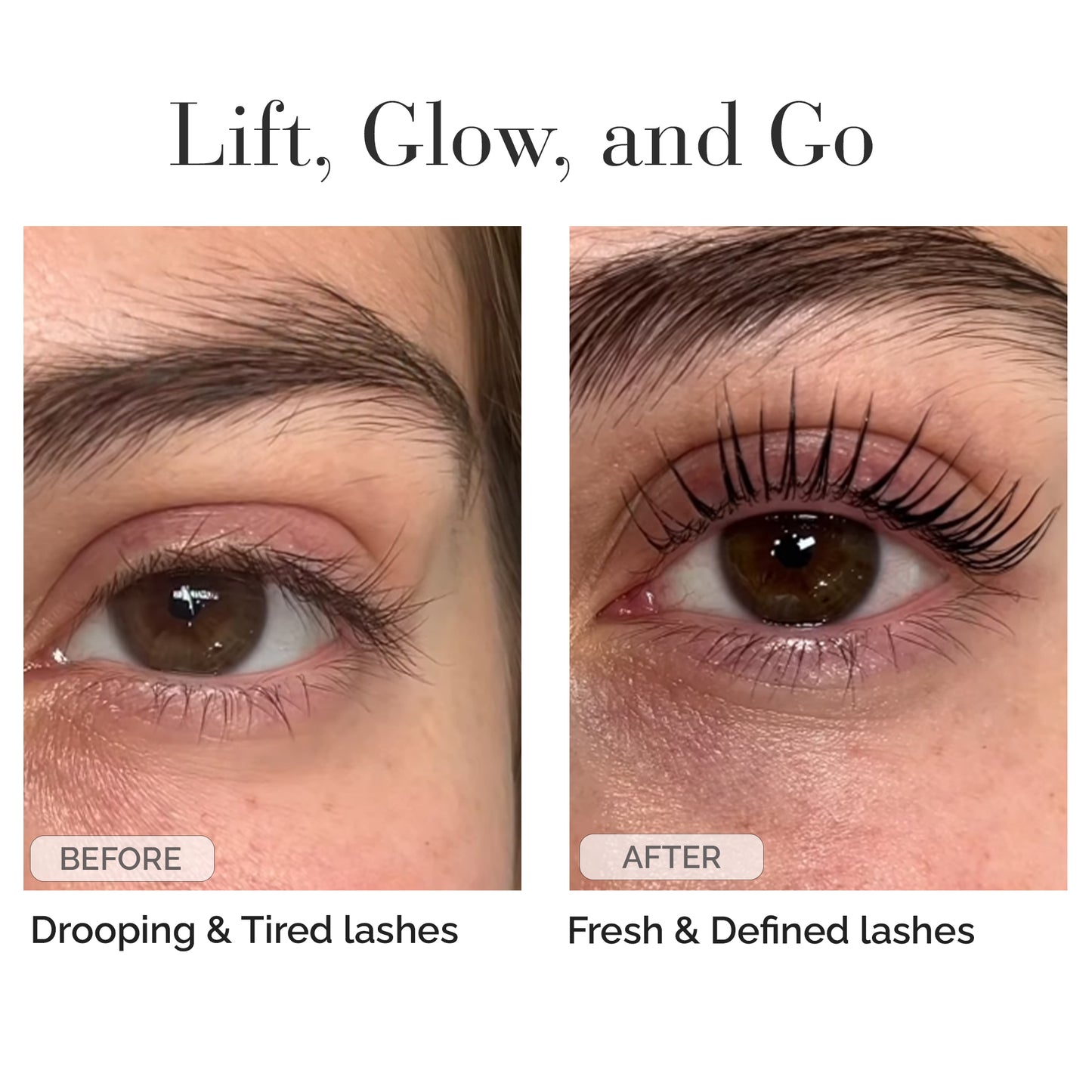Senstive Lash and Brow Lamination Individual Lotions