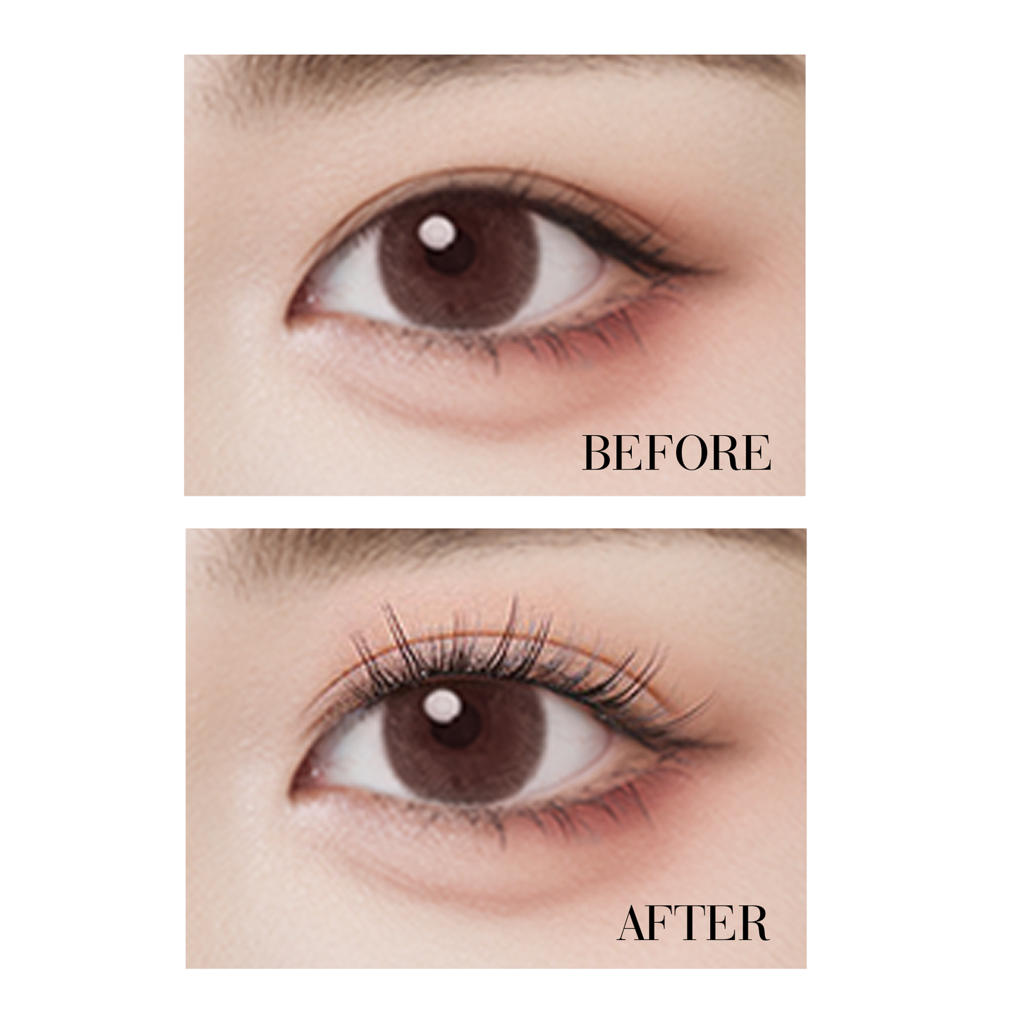 Volume Glue-less Pink Lash Cluster