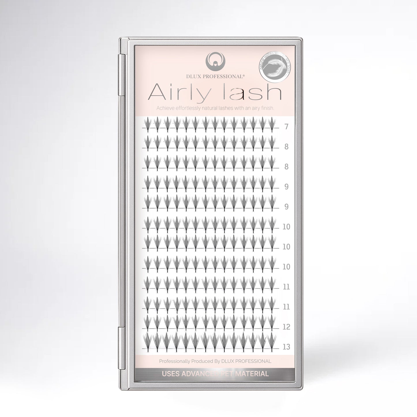 Airly Lash – PET Pre-Made Volume Fans (12 Lines)