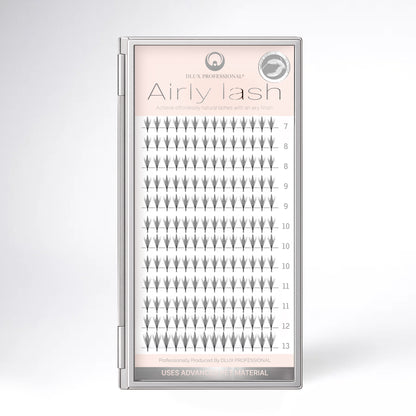 Airly Lash – PET Pre-Made Volume Fans (12 Lines)
