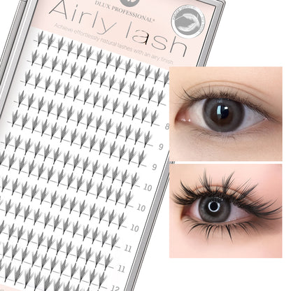 Airly Lash – PET Pre-Made Volume Fans (12 Lines)