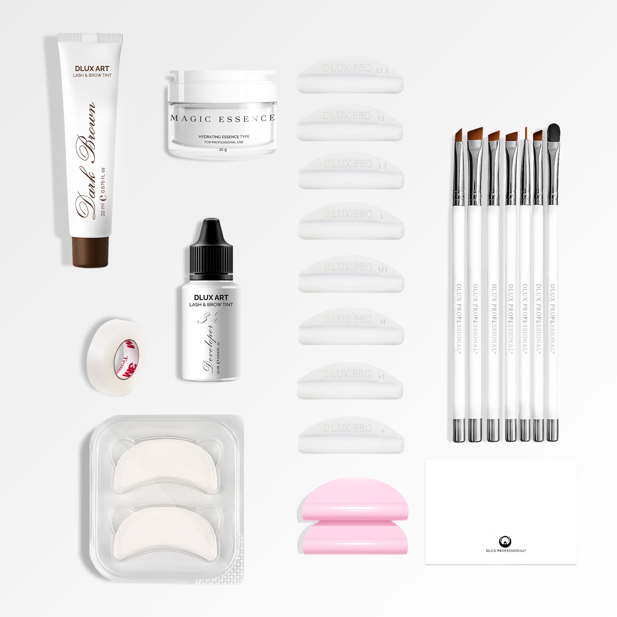 Korean Lash Lift and Brows Tint Bundle – Dlux Professional