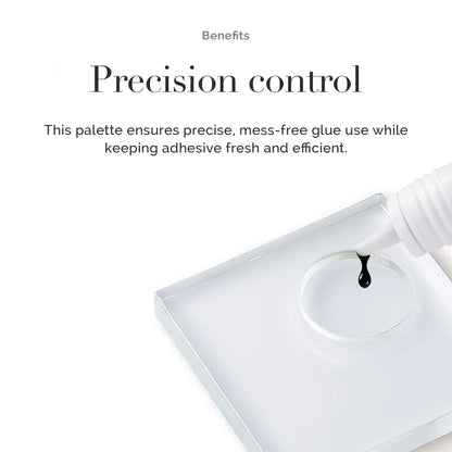 Crystal Glue Square Plate