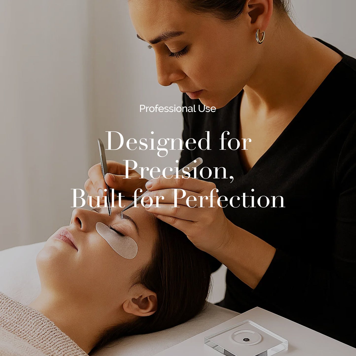 Crystal Glue Square Plate