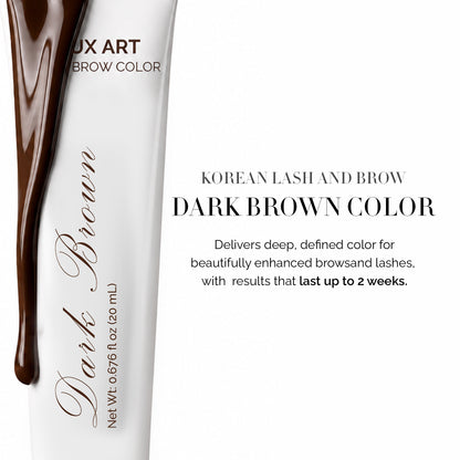 Korean Lash and Brow Art Dark Brown Tint