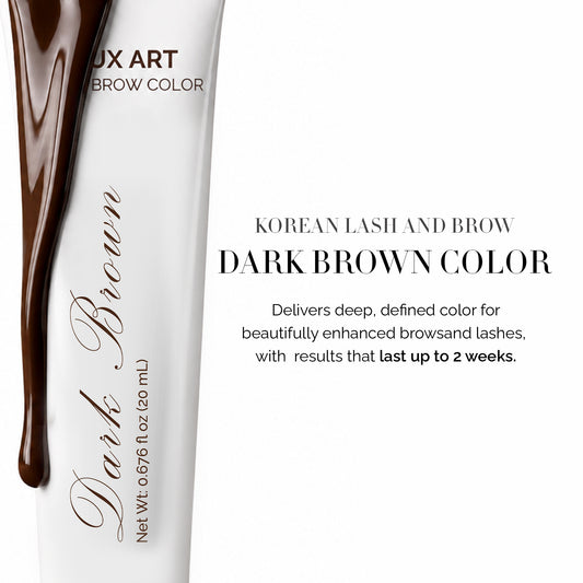 Korean Lash and Brow Art Dark Brown Tint