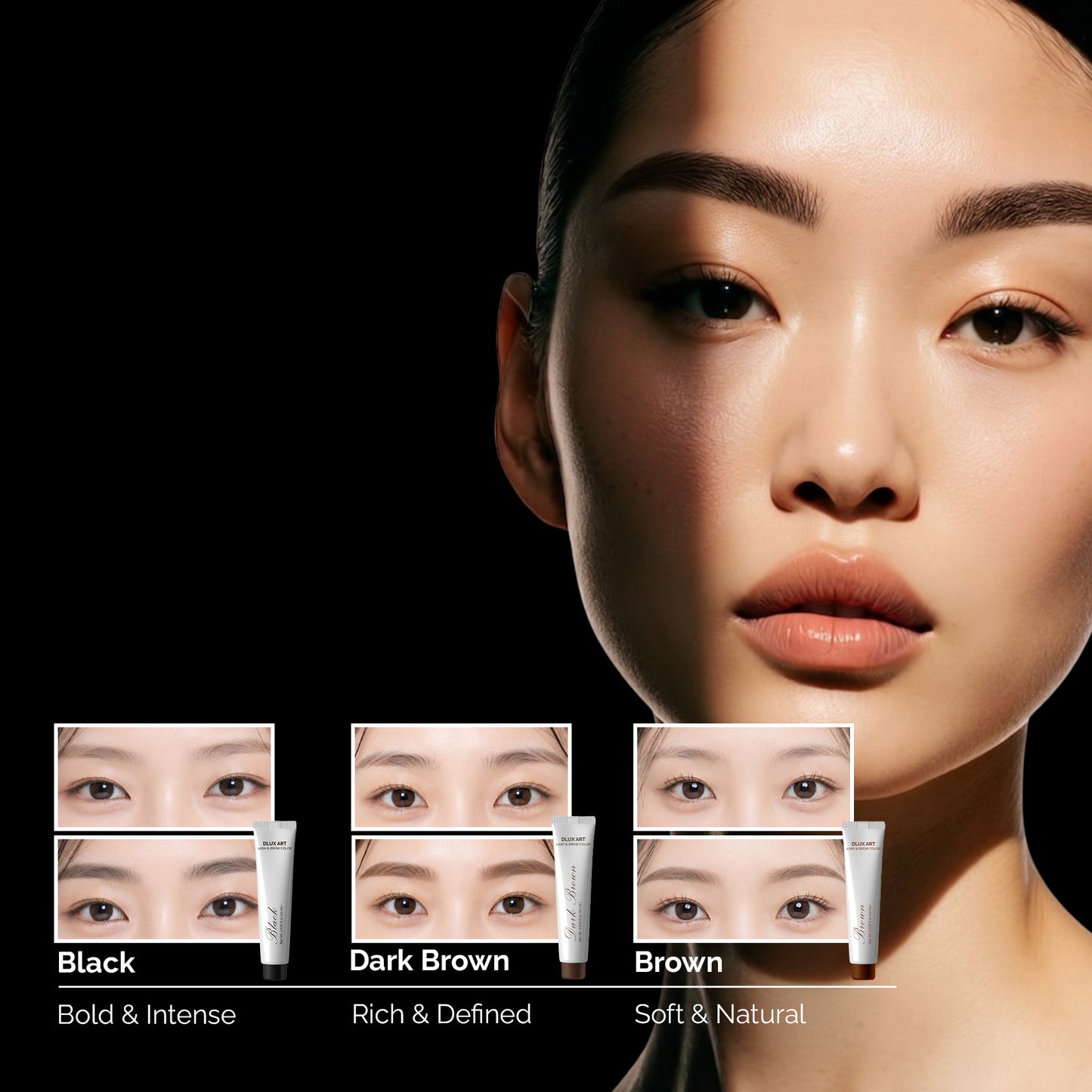 Korean Lash and Brow Art Dark Brown Tint