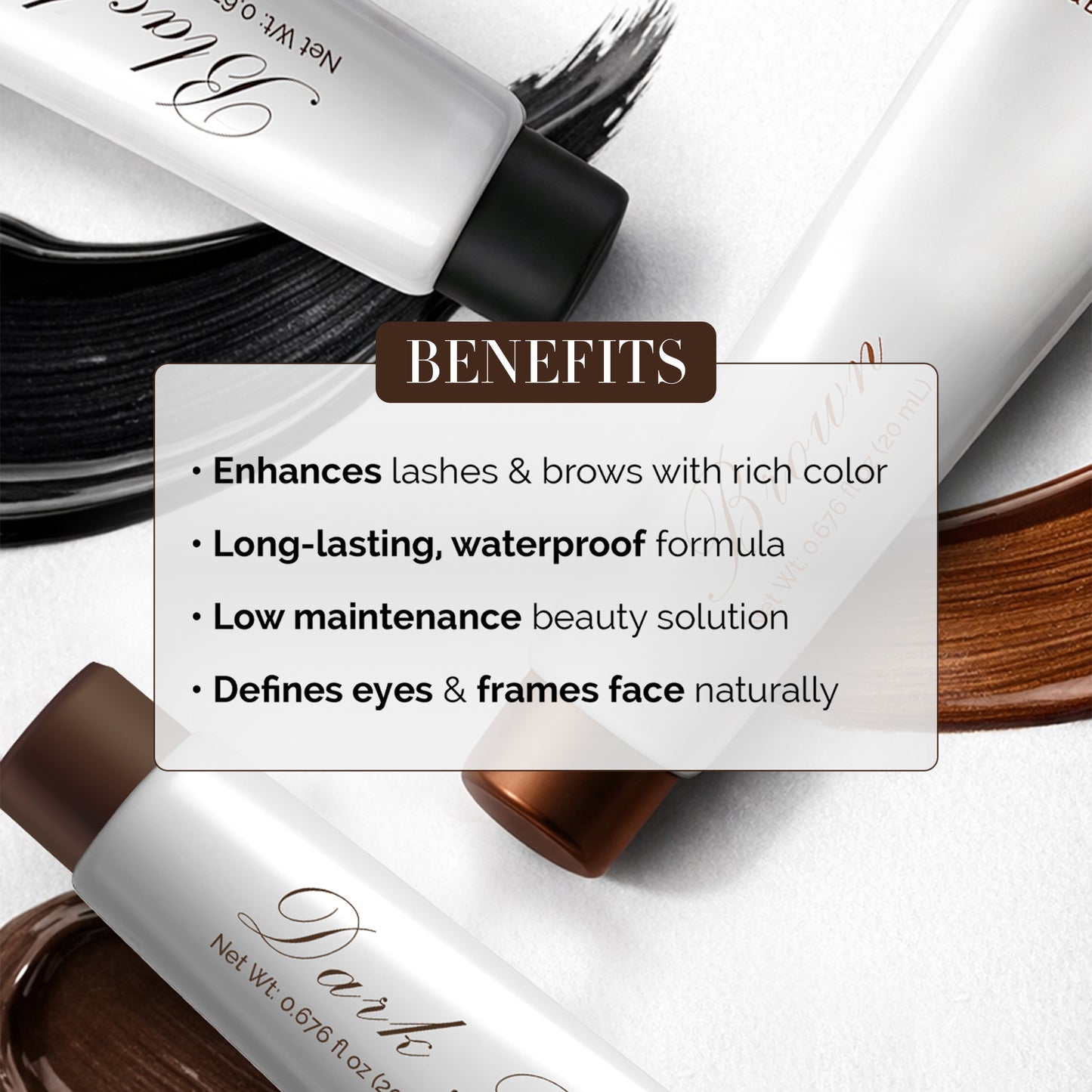 Korean Lash and Brow Art Dark Brown Tint