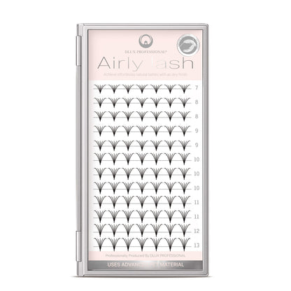 Airly Lash – PET Pre-Made Volume Fans (12 Lines)
